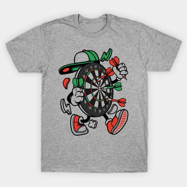 Playing dart T-Shirt by Superfunky